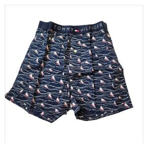 Tommy Hilfiger Men's Woven Cotton Boxer Small New
